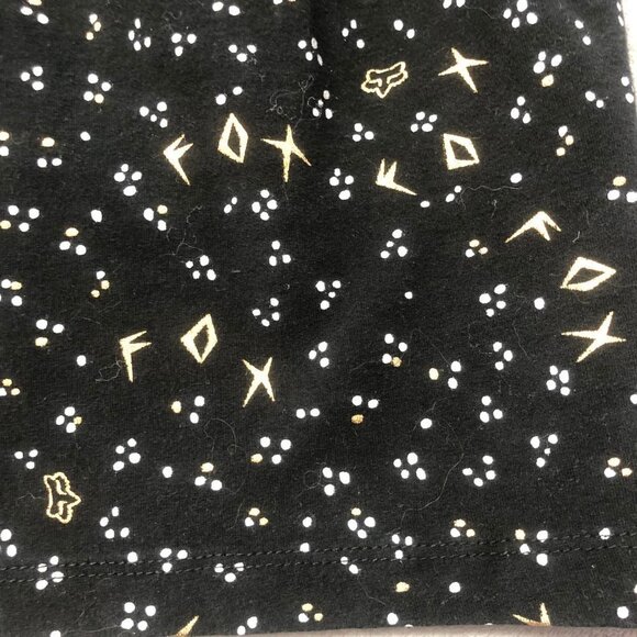 Fox Racing Black & Gold Strapless Mini Dress Size Small - Picture 5 of 12